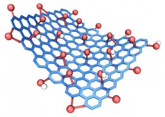 can oxygen diffuse through graphene 